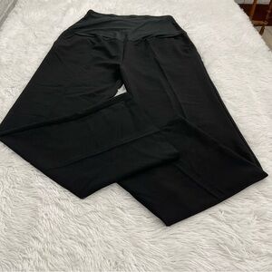 TIMES TWO BLACK MATERNITY PANTS SIZE XL